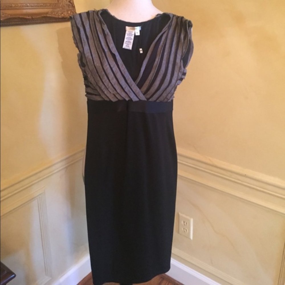 Sophie Max NWT Ruffle Top Sleeveless Dress - Small